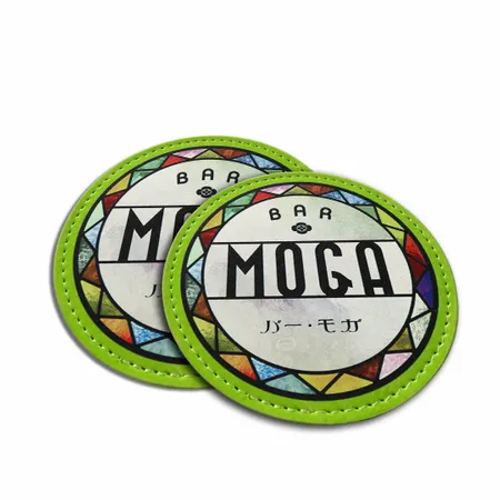 Custom Leather Coasters Monogrammed - Custom Coasters Now
