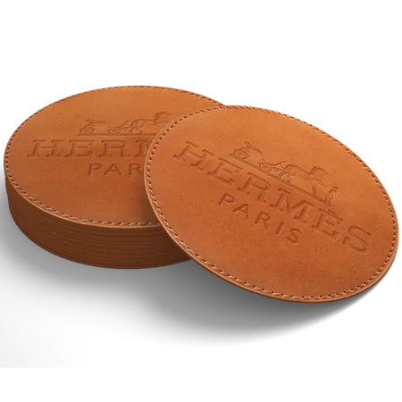 Custom Leather Coasters - Custom Coasters Now
