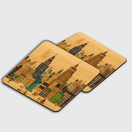 Custom Map Coasters - Custom Coasters Now