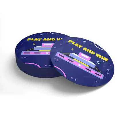 Custom Playstation Coasters - Custom Coasters Now