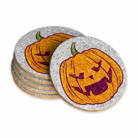 Custom Pumpkin Coasters - Custom Coasters Now