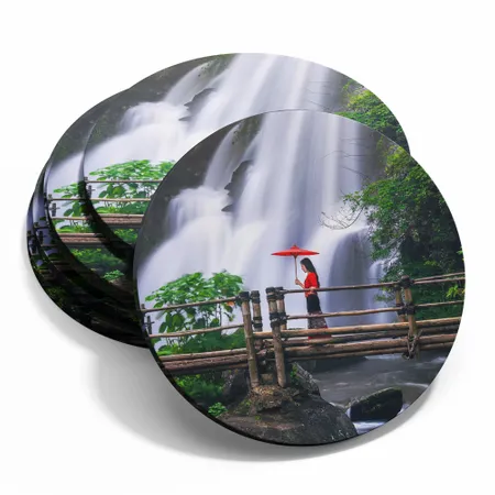 Custom Round Photo Coasters - Custom Coasters Now