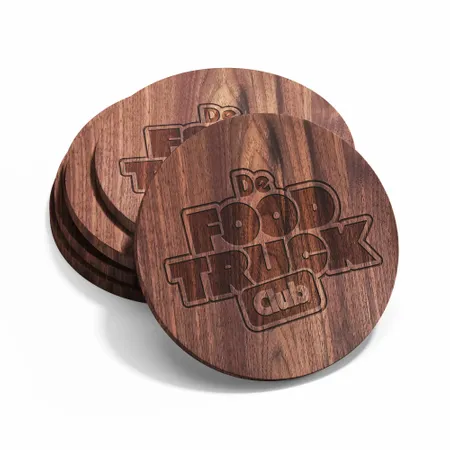 Custom Wooden Drink Coasters - Custom Coasters Now
