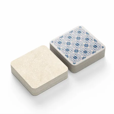 Decorative Ceramic Tile Coasters Artistic and Unique - Custom Coasters Now
