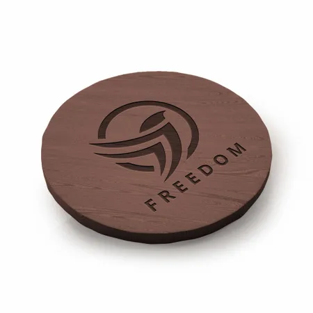 Freedom Spirit Wooden Coaster - Custom Coasters Now