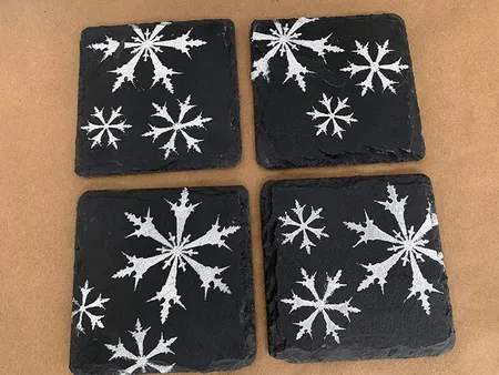 Slate Coaster Design Ideas With DIY Designs