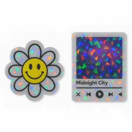 Diamond Holographic Diamond Holographic - Custom Coasters Now