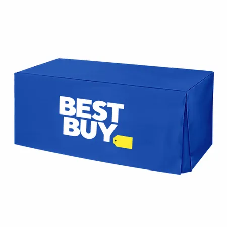 Pleated Corner Pleated Corner Table Covers - Custom Coasters Now