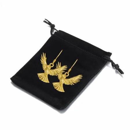 Black Velvet Bag Black Velvet Bag - Custom Coasters Now