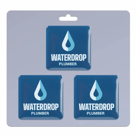 3 pack_Square Lapel Pin 1.25 inch - Custom Coasters Now