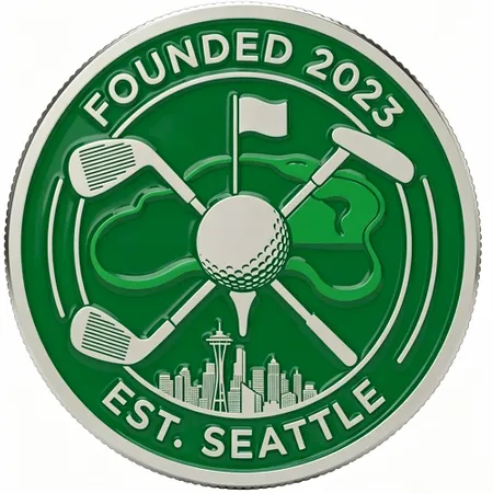 Soft Enamel Ball Marker - Custom Coasters Now