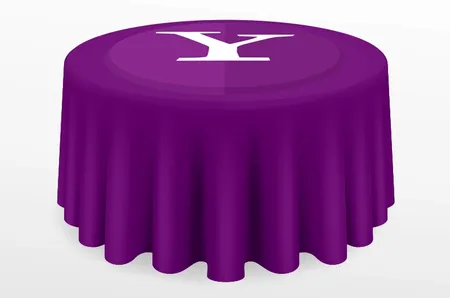 Custom Round Table Covers - Custom Coasters Now