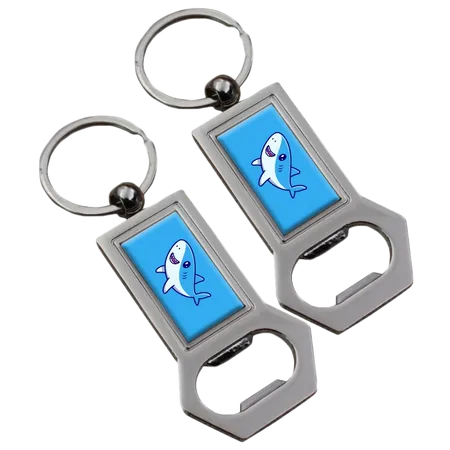 Durable Alloy Bottle Opener Keychain Durable Alloy Bottle Opener Keychain - Custom Coasters Now