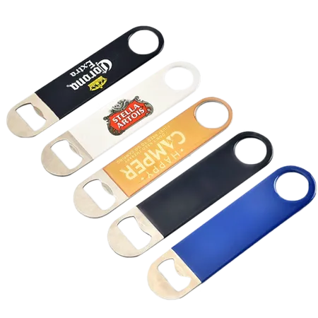 Colored Bottle Opener Keychain Colored Bottle Opener Keychain - Custom Coasters Now