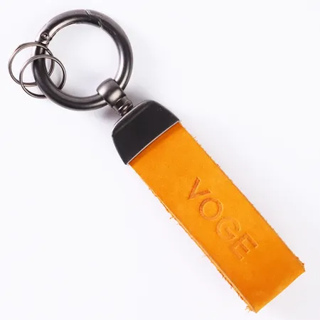 Leather Tag Keychain Leather Tag Keychain - Custom Coasters Now