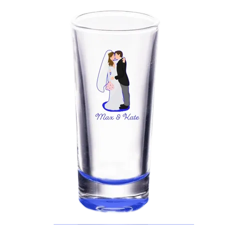 Clear Cordial Shooter Shot Glass - Custom Coasters Now