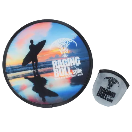 Collapsible Nylon Frisbee 9.8 inch - Custom Coasters Now