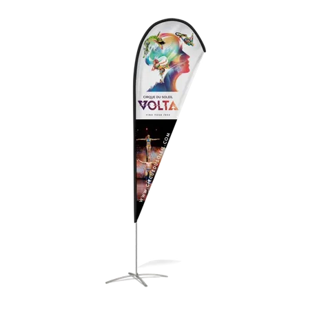 Teardrop Flag - Custom Coasters Now