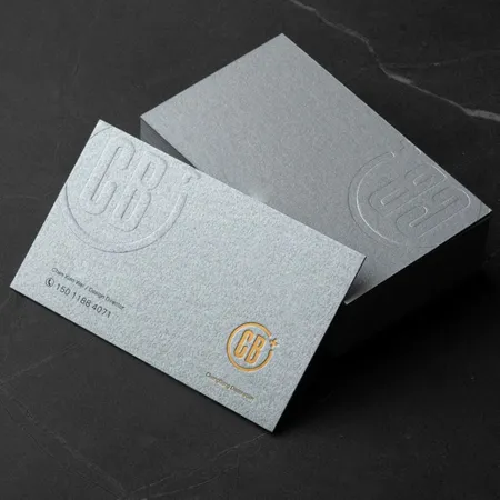 Metallic Business Cards - Custom Coasters Now