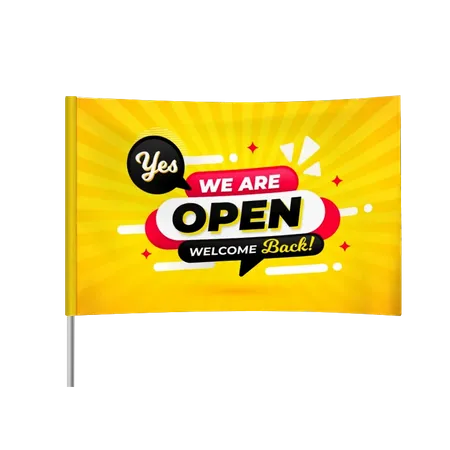 Rectangle Flag - Custom Coasters Now