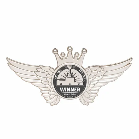 Wing Badge Wing Badge - Custom Coasters Now