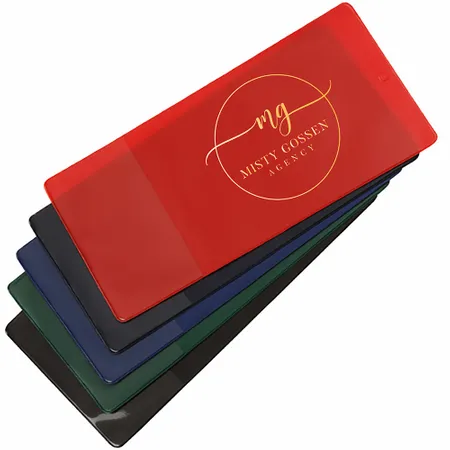 Policy and Document Holder with Business Card Pocket - Custom Coasters Now