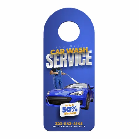 Oval Door Hangers Oval Door Hangers - Custom Coasters Now