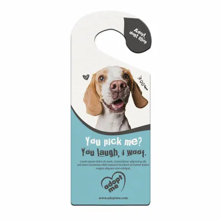 Oval Claw Door Hangers Oval Claw Door Hangers - Custom Coasters Now
