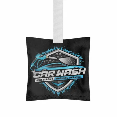 Non-Woven Car Mirror Hangers Non-Woven Car Mirror Hangers - Custom Coasters Now