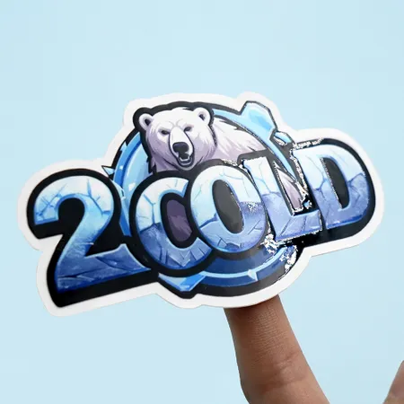 Spot UV Stickers - Custom Coasters Now