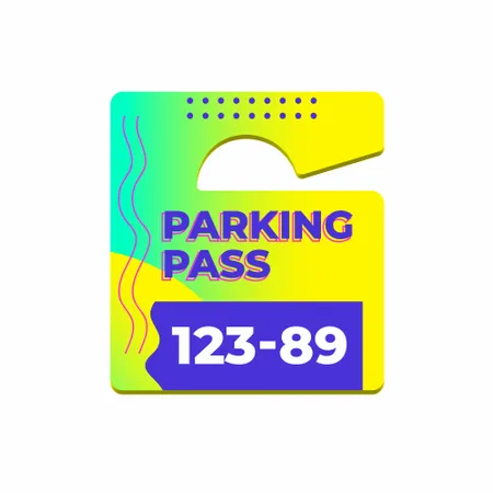 Small Parking Passes Small Parking Passes - Custom Coasters Now