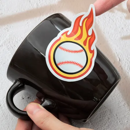 Coated Art Paper Stickers - Custom Coasters Now