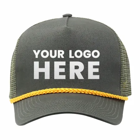 Cobra C256M 5 panel Cotton Twill Front, Mesh Back, Rope cap - Custom Coasters Now