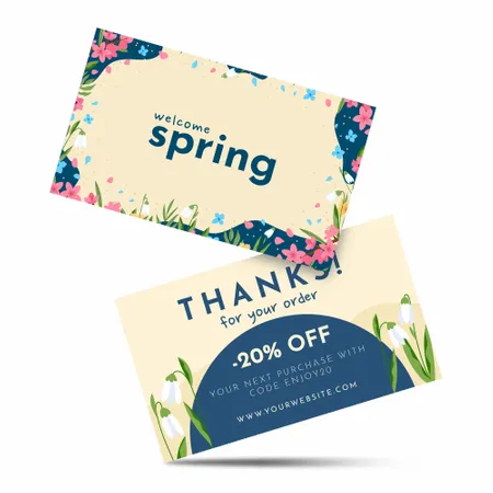 After Sales Card - Custom Coasters Now