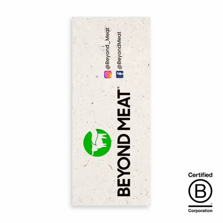 Seed Paper Bookmarks - Custom Coasters Now