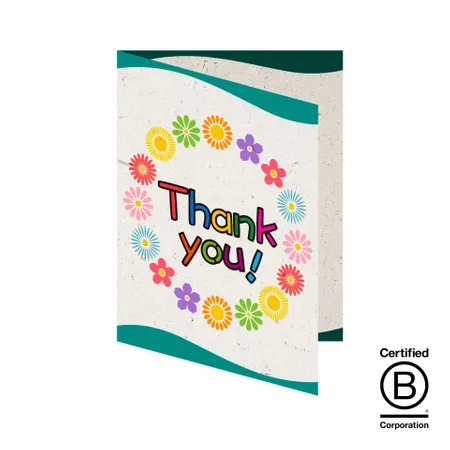 Seed Paper Greeting Cards - Custom Coasters Now