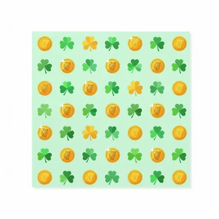 Saint Patrick’s Day Napkins - Custom Coasters Now