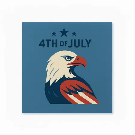 4th of July Napkins - Custom Coasters Now