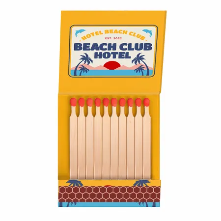 Strike Matchbooks - Custom Coasters Now