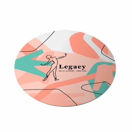 Circular Yoga Mats - Custom Coasters Now