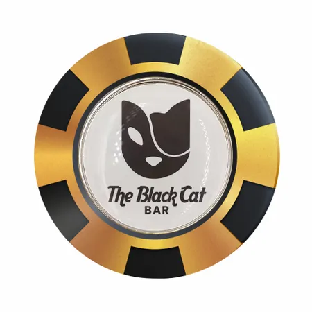 Metal Poker Chips Magnetic - Custom Coasters Now