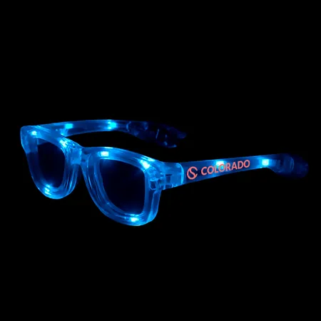 Multicolor Light Up Glasses - Custom Coasters Now