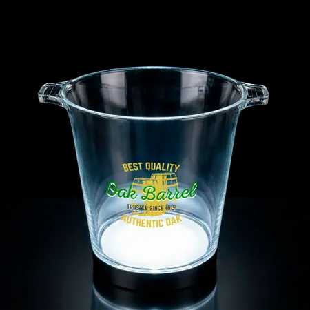 Multi-Color Light-Up Drink Buckets - Custom Coasters Now