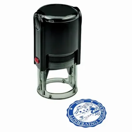 Round Self-Inking Stamps - Custom Coasters Now