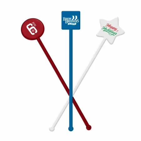 Plastic Stir Sticks - Custom Coasters Now