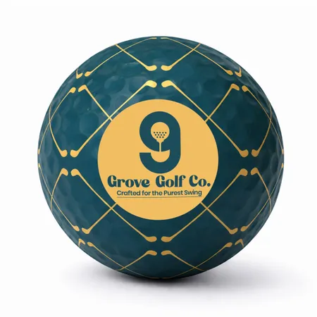 Full Color Golf Balls - Custom Coasters Now