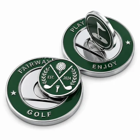 Magnetic Golf Ball Markers - Custom Coasters Now