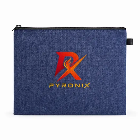 Fabric Zippered Document Bags - Custom Coasters Now