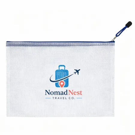 PolyWeave Zippered Document Bags - Custom Coasters Now