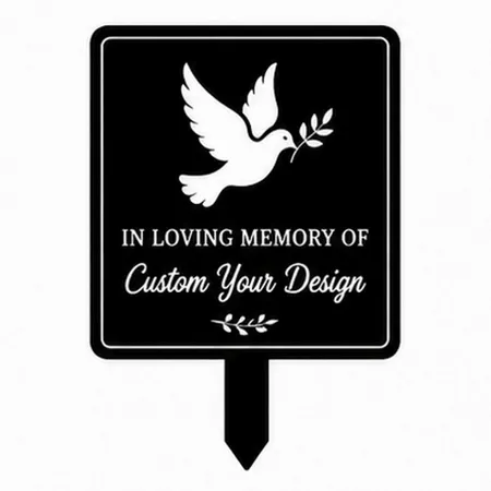Community Memorial Stakes - Custom Coasters Now